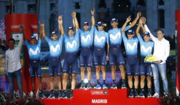 Movistar Team Campeón de la Vuelta a España