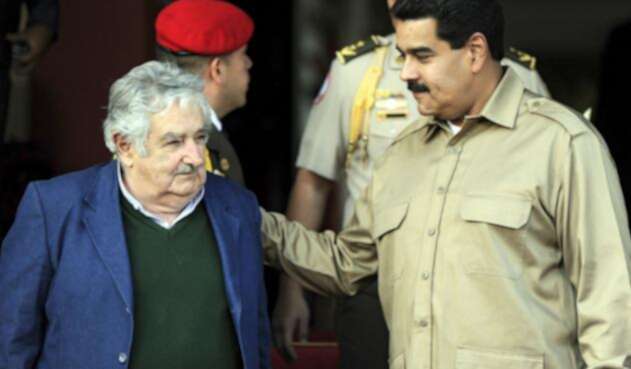 José 'Pepe' Mujica y Nicolás Maduro.