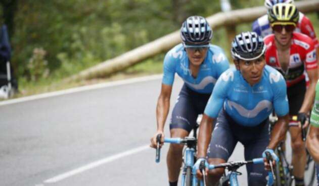 Nairo en la Vuelta 2018