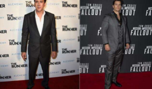 Nicolas Cage y Henry Cavill