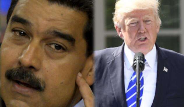 Nicolás Maduro y Donald Trump Nicolás Maduro y Donald Trump