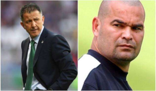 Juan Carlos Osorio y José Luis Chilavert