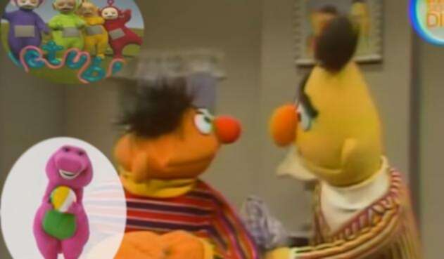 Beto, Enrique, Teletubbies, Barney