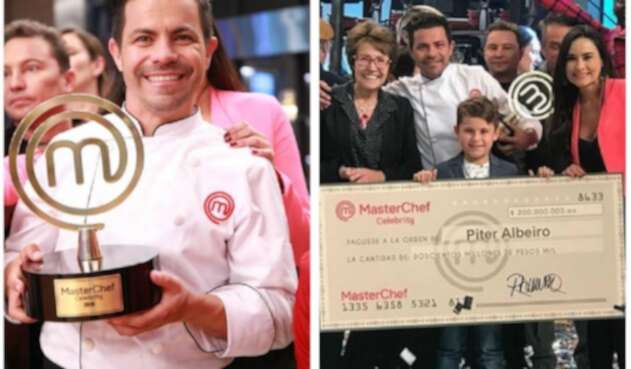 Piter Albeiro ganó MasterChef Celebrity