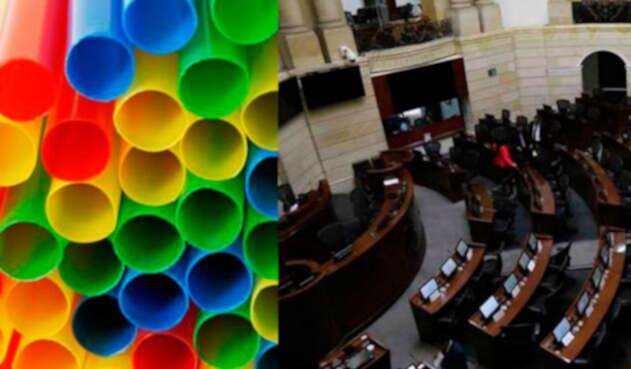Congreso estudia prohibir pitillos plásticos Congreso estudia prohibir pitillos plásticos
