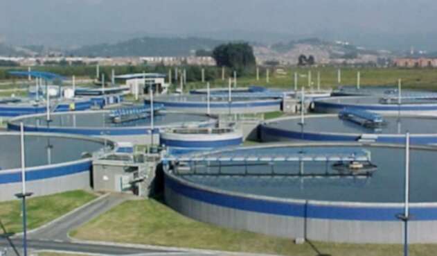 Planta de tratamiento del Acueducto de Bogotá