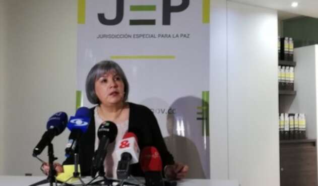 Presidenta de la JEP, Patricia Linares
