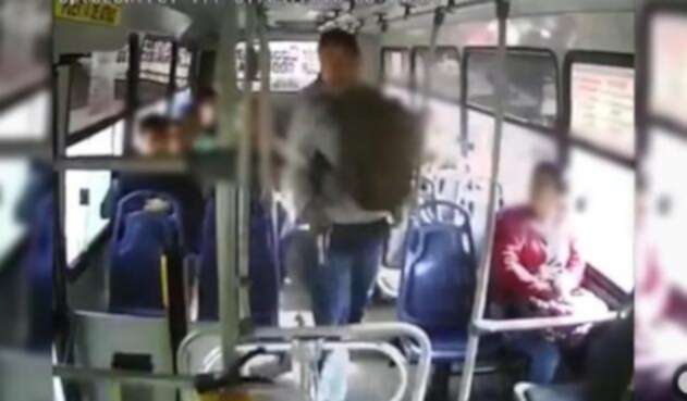 Imagen tomada del video que circula en redes sociales.