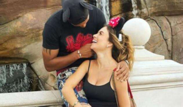 Sara Uribe y Freddy Guarin