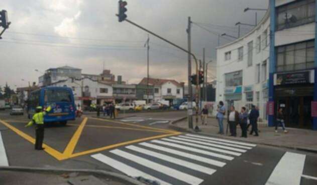Semáforos en Bogotá