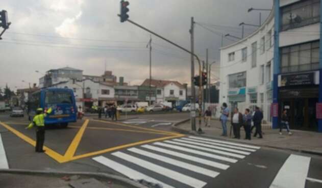 Semáforos en Bogotá