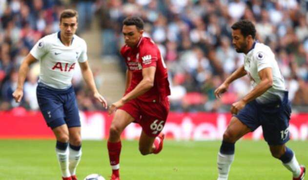 Liverpool derrotó al Tottenham por la Premier