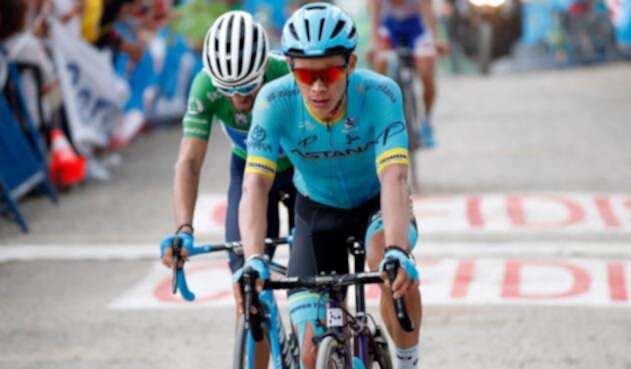 Miguel Ángel López, ciclista colombiano