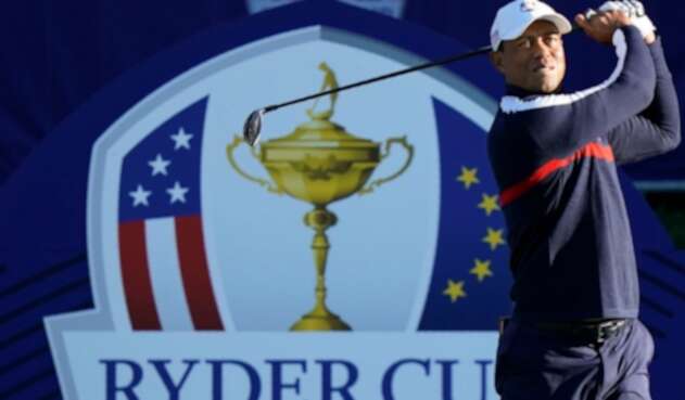 Tiger Woods, en la Ryder Cup