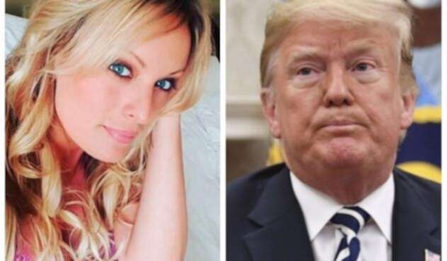 Stormy y Trump
