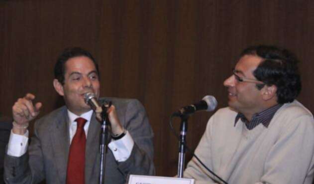 Germán Vargas Lleras y Gustavo Petro Germán Vargas Lleras y Gustavo Petro