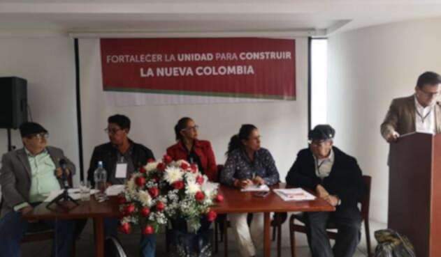 El segundo encuentro de la dirección nacional de la organización Farc después de su fundación como partido político