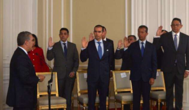 Posesión magistrados del CNE