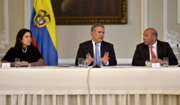Presidente Duque en primera reunión sobre las TICs