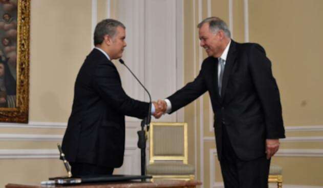 Iván Duque y Alejandro Ordóñez