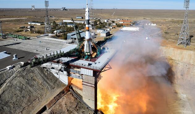 cohete ruso Soyuz cohete ruso Soyuz