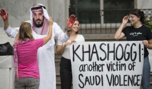 Jamal Khashoggi, protestas