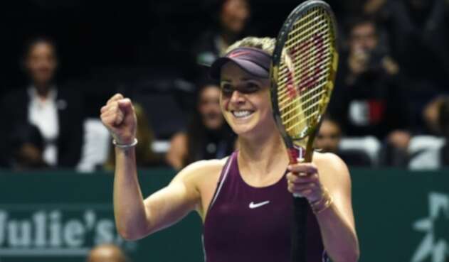 Elina Svitolina clasificó a semifinales del Masters de la WTA