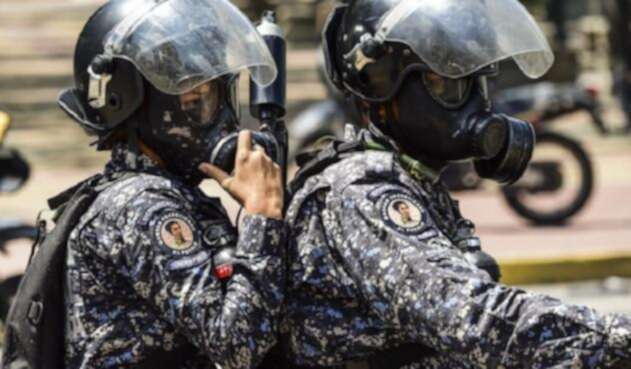 Policía venezolana