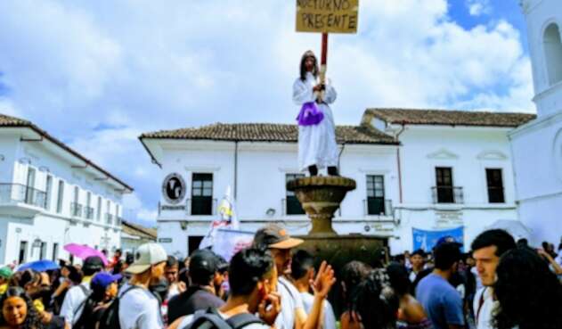 Protesta estudiantes
