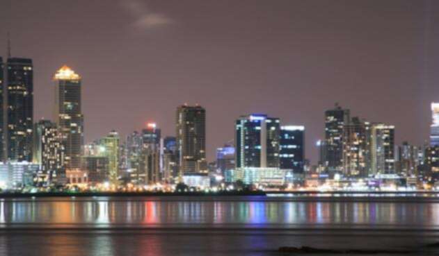 Ciudad de Panamá de noche