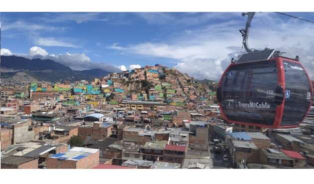 Transmicable de Ciudad Bolívar en funcionamiento
