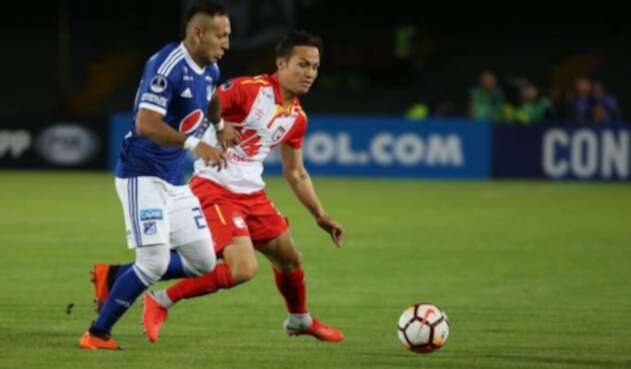 En el partido de ida, Millonarios y Santa Fe empataron 0-0 · Copa Sudamericana 2018