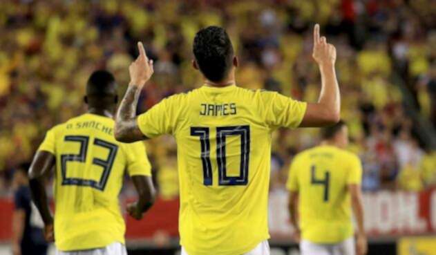 James Rodríguez - EE.UU. vs Colombia