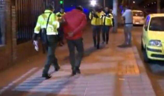 Agresor sexual de niña en Transmilenio fue capturado por la Policía Imágenes tomadas de Noticias RCN