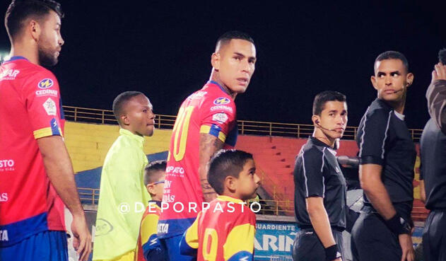Gilberto 'Alcatraz' García, jugador que se encuentra cedido en el Deportivo Pasto