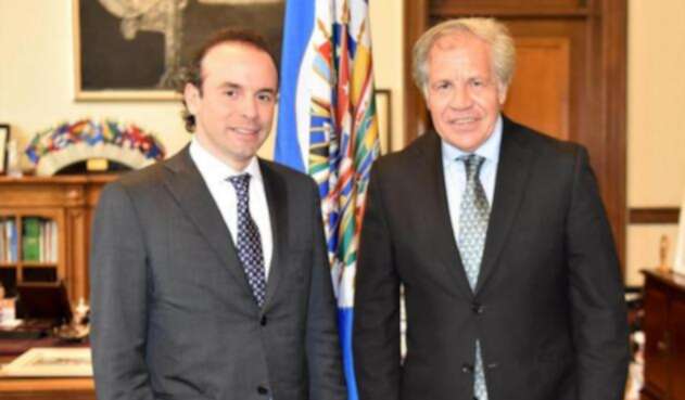 Exdirector de reintegración, Alejandro Eder le propuso al Secretario General de la OEA, Luis Almagro Exdirector de reintegración, Alejandro Eder le propuso al Secretario General de la OEA, Luis Almagro