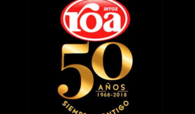 La imagen con la que Arroz Roa está conmemorando 50 años