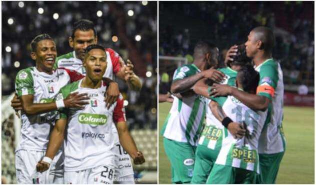 Once Caldas Vs. Atlético Nacional