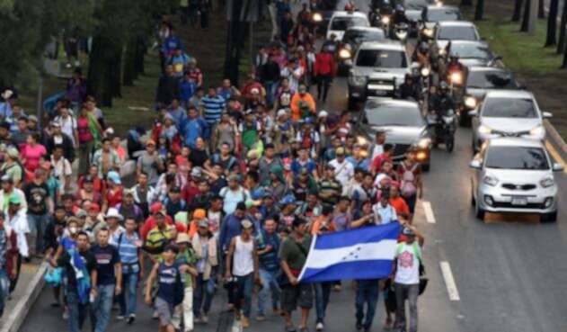 Caravana de hondureños a Estados Unidos