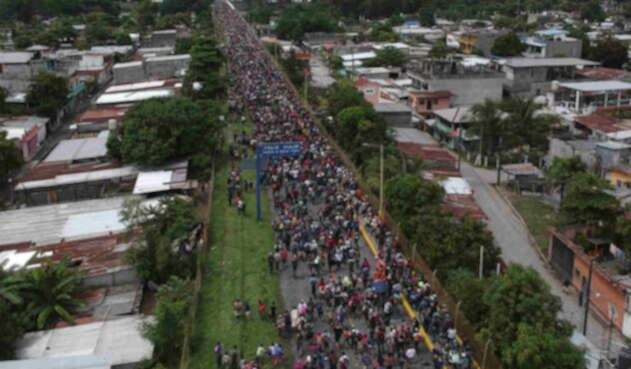 Caravana de hondureños