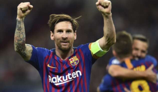 Lionel Messi, delantero del FC Barcelona