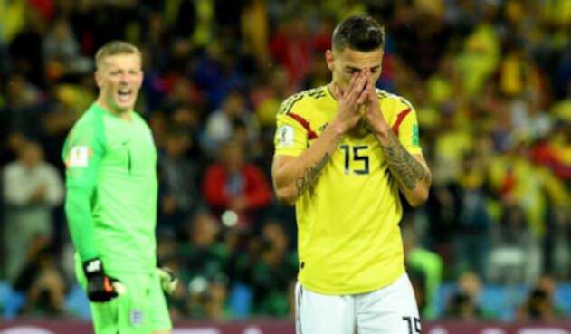 Mateus Uribe con la Selección Colombia