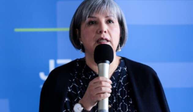 Patricia Linares, presidenta de la JEP.