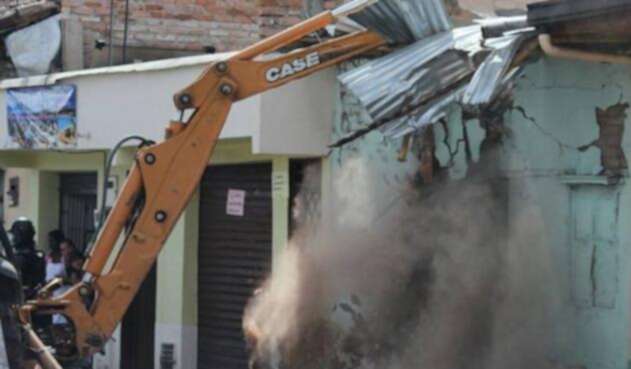 Foto referencial de demoliciones