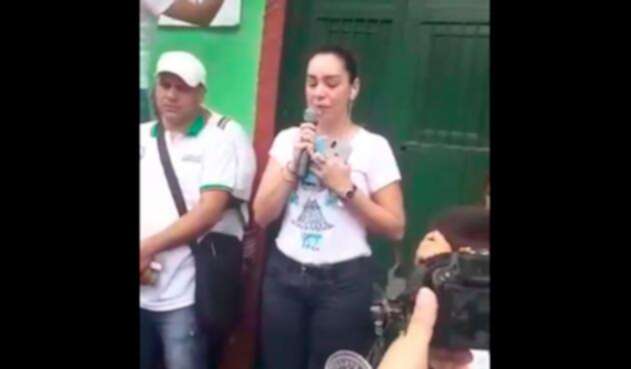 Diana Arévalo, madre de Cristo José Contreras