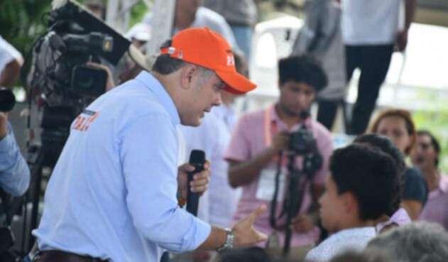 Presidente Duque en Malambo (Atlántico). Presidente Duque en Malambo (Atlántico).