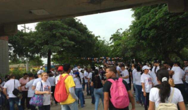El cuerpo de estudiantil asegura que la Universidad del Atlántico continúa en paro.