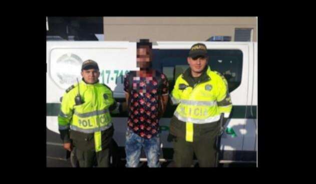 Este es el sujeto que fue capturado por manosear a un hombre