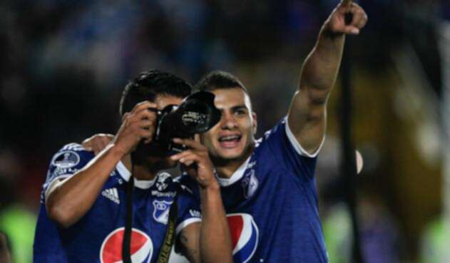 Jhon Duque, jugador de Millonarios Jhon Duque, jugador de Millonarios