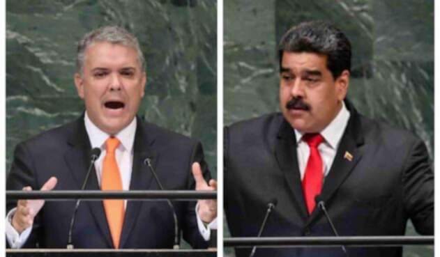 Iván Duque y Nicolás Maduro, ahora en constantes enfrentamientos Iván Duque y Nicolás Maduro, ahora en constantes enfrentamientos